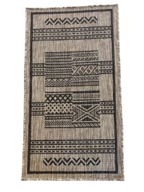 Kilimas RICCO Sisal Mat, 60 x 110 cm, 100% polypropilenas/sizalis, linijos, tinka viduje ir lauke, 30H-2B6011