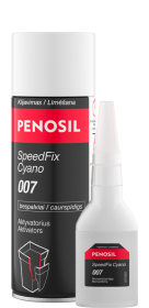 Momentiniai klijai ir aktyvatorius PENOSIL Speedfix Cyano 007, 50 g + 200 ml
