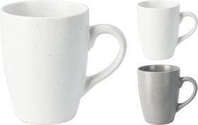 Puodelis, baltos arba pilkos sp., 340 ml