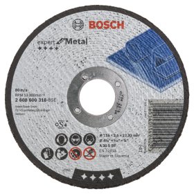 Metalo pjovimo diskas BOSCH, 115x22x2,5 mm