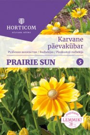 Gėlių sėklos, HORTICOM rudbekija plaukuotoji Prairie Sun, 50 sėklų