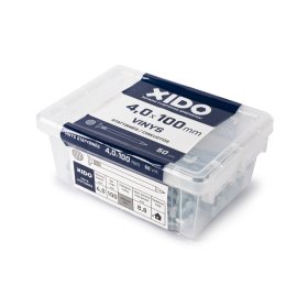 Vinys statybinės XIDO, cinkuotos 4,0x100, 50vnt.