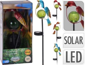 Sodo dekoracija, šviečianti ant pagaliuko, 3 skirtingi dizainai, 13 x 6 x 52 cm.