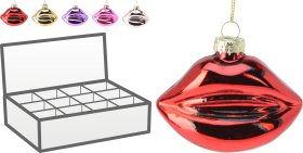 Eglutės žaisliukas Lūpos, 5 skirtingos spalvos, 82 x 40 x 62 mm