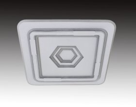 Pakabinamas LED šviestuvas BALTIK GAISMA Prd-C0565S, 194W remote 2700/4200/6400 D480 x 480 x 40mm