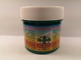 Akriliniai dažai AKRILEN, žalios sp., 120 ml