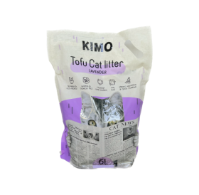 Kraikas katėms KIMO TOFU, su levandų ekstraktu, 6l/2,5kg