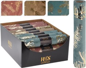 Audinys dekoravimui, velvetinis, 3-jų dizainų, 28 x 150 cm