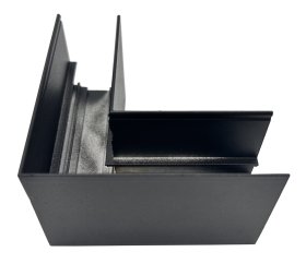 Bėgelio sujungimas ORRO MAGNETIC 20C2, paviršinis, kampinis, horizontalus