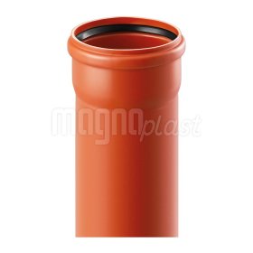 Lauko nuotekų vamzdis MAGNAPLAST PVC KG, SN4 DN160 x 4,0 L=2000
