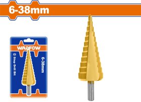 Pakopinis grąžtas WADFOW, 6-38 mm, WJD1407