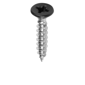 Sraigtas DOMAX, ZAS 45025, 4,5x25 mm, juoda sp., 12 vnt., 34942