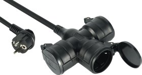 Ilgiklis ELECTRALINE 55095, 3 lizd., H07RN-F 3 x 1,5, 1 m, IP44