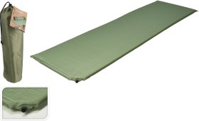 Savaime prisipučiantis čiužinys, žalios spalvos, 183x51x2,5cm