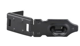 Lankstas su užraktu THIRARD, 100 mm - juodai lakuota, 193061