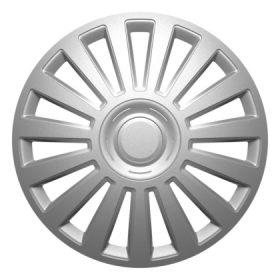 Ratlankių gaubtai ALBURNUS Luxury R16, sidabrinė spalva, 4 vnt.