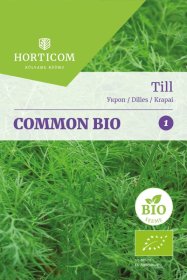 Prieskonių sėklos, HORTICOM krapai Common BIO, 5 g