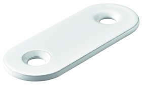 Jungiamoji plokštelė HETTICH, 12 vnt., 40 mm, baltos sp., 9210149