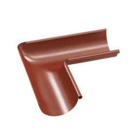 Latako vidinis kampas BILKA, skersmuo 150mm, 90 laipsnių, molio spalva, RAL8004