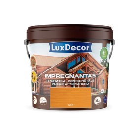 Impregnantas medienai LUXDECOR, (13) pušis, laukui ir vidui, 5 l