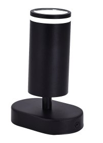 Kryptinis šviestuvas RABALUX Senobia 73033, GU10 1x MAX 35W, skermuo 55 mm, IP20, 230V, 50Hz, juodos sp.