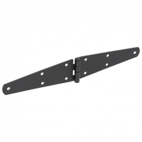 Lankstas DOMAX, ZTS 250 C, spl. juoda, 250x45x2 mm, 80872