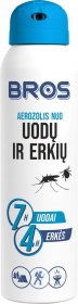 Aerozolis nuo uodų ir erkių BROS, 90 ml