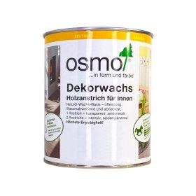 Dekoratyvinis vaškas medienai OSMO 3161, juodmedis, 0,75l