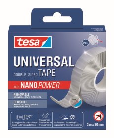 Nano dvipusė juosta TESA 55810, 3mX30mm