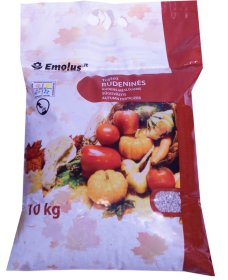 Kompleksinės trąšos rudeniui EMOLUS, 10 kg
