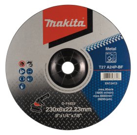 Metalo šlifavimo diskas MAKITA, 230x6 mm D-74522