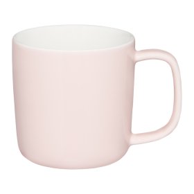 Puodelis AMBITION ERIN, porcelianinis, 370 ml, rožinė sp., ST