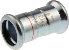 Presuojama plieninė mova KAN THERM, 22x22mm, 6201382