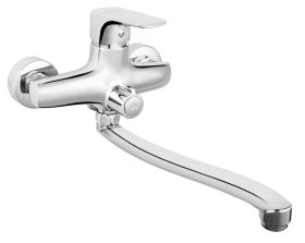 Vonios maišytuvas FERRO Lara Blr5A, ilgu snapu, chromuotas