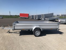 Priekaba TAURAS B700S, sustiprinta su lingėmis, matmenys 275 x 150 x 40 cm