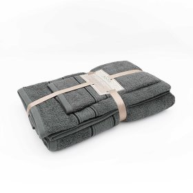 Rankšluosčių komplektas, 3 vnt., antracito sp.