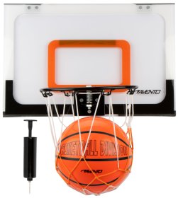 Krepšinio lenta mini AVENTO 47BM, su tinkleliu, kamuoliuku, pompa 