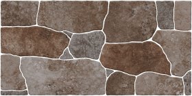 Akmens masės plytelės KAI DURANGO BROWN 9737, 30 x 60 cm, 1,620 m2/dėž., glazūruotos, spl. ruda