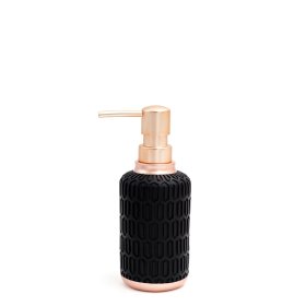 Muilo dozatorius RIDDER Laila, pastatomas, polyresinas/ABS, juodos spl.