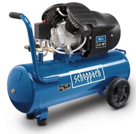 Stūmoklinis kompresorius  SCHEPPACH HC53DC/ 50L