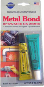 Epoksidiniai klijai VERSACHEM METAL BOND, metalui, talpa 2 x 28 g., 44209
