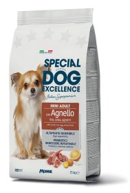 Sausas šunų ėdalas SPECIAL DOG EXCELLENCE, suaugusiems mažų veislių šunims, su ėriena, 1,5 kg