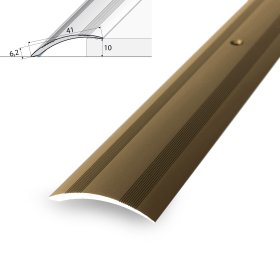 Aliumininė grindų juostelė HESORA H 08 D4, 4 x 90 cm,  mat.šampano spalvos, kilmės šalis ES