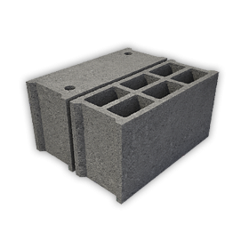 Blokeliai VBG Haus SM6, matmenys 500 x 200 x 250 mm