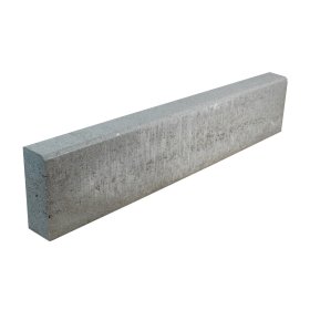 Vejos bordiūras BRIKERS VEJOS BORTAS 8, pilkas, matmenys 1000 x 80 x 200 mm