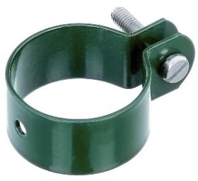 Apkaba tvoros tinklo stulpui HERVIN GARDEN, d-38 mm, metalo storis 2 mm, Zn, RAL6005