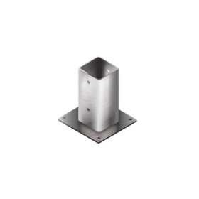 Kolonų atrama XIDO, Uždara su plokšt, 100x100/150x150, 70007