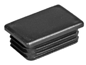 Plastikinis dangtelis stulpui, 60 x 30 mm