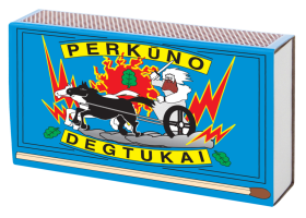 Degtukai PERKŪNO, židinio