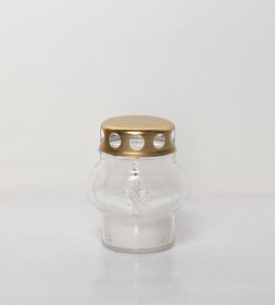 Kapų žvakė "Moliūgėlis", baltos sp.